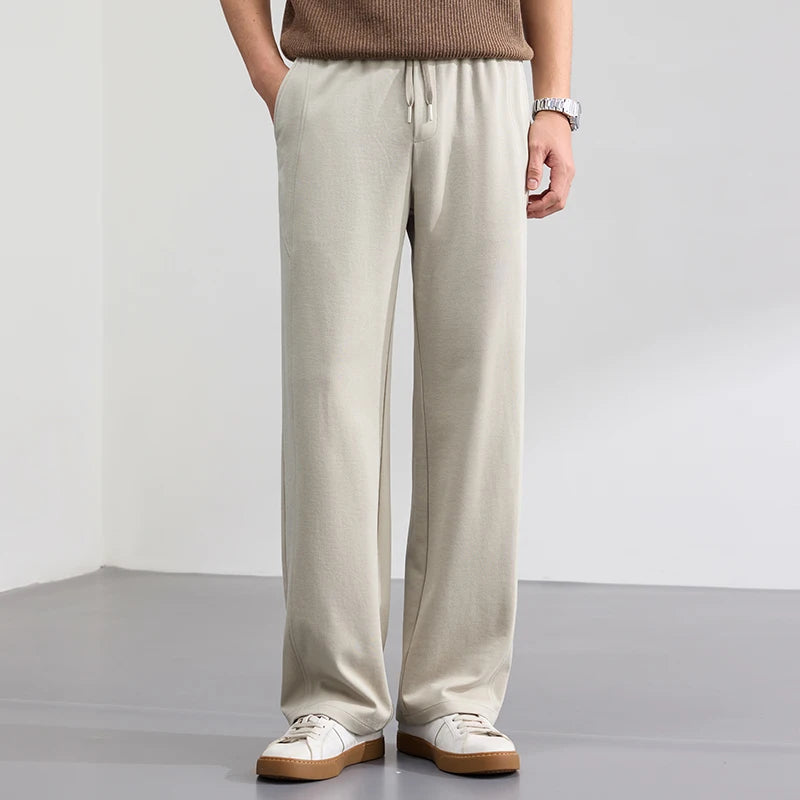 Lyocell Cotton Men's Casual Breathable Pants