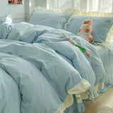 Ruffle Lace Princess Style Bedding Sets