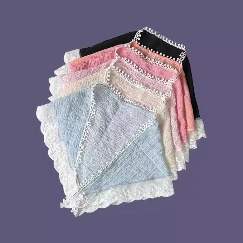 Korean Handmade Triangular Bandana