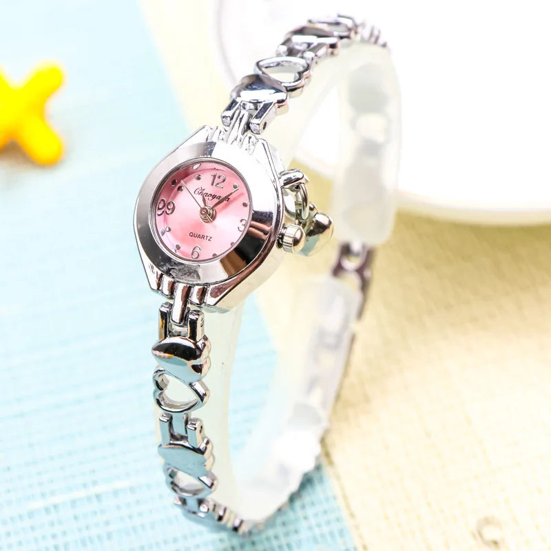 Heart Women Bracelet Watch