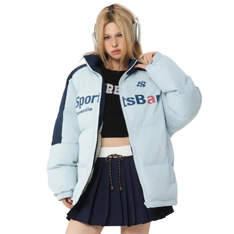 Thick Athletic Winter Puffer Jacket