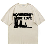 Y2K More Money More Love T-shirt
