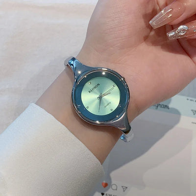 Elegant Stylish Silver Ladies Watch