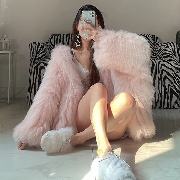 Faux Furr Hooded Jacket