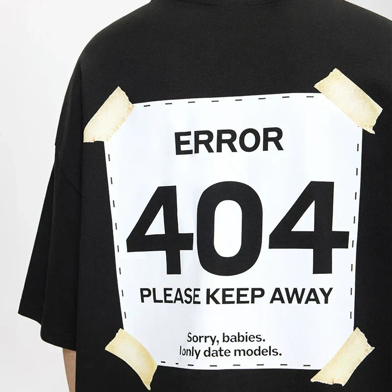 Solid Color 404 Error T-shirt