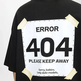Solid Color 404 Error T-shirt