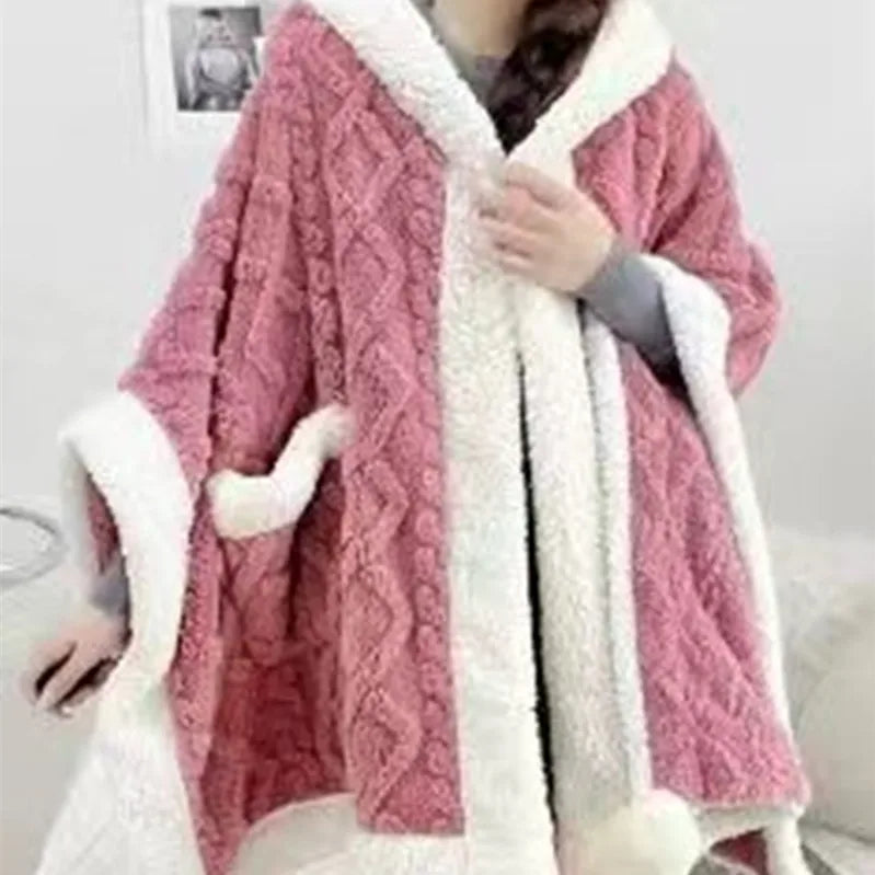 Shawl Household Blanket Hooded