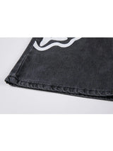 Loose Wide Leg Denim Jeans