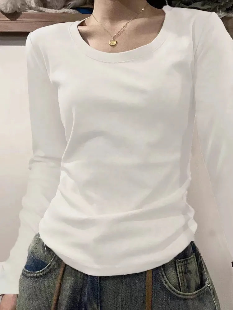Women's Soft White T-shirt