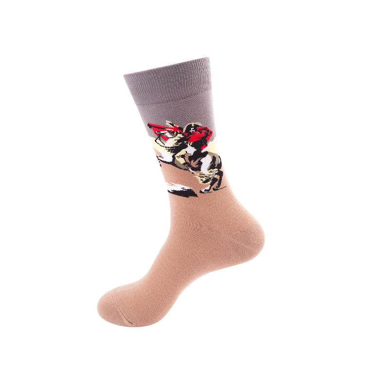 Classic Famous Art Cotton Socks