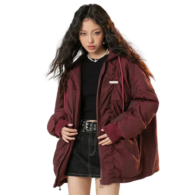 Hooded Warm Down Puffer Jacket