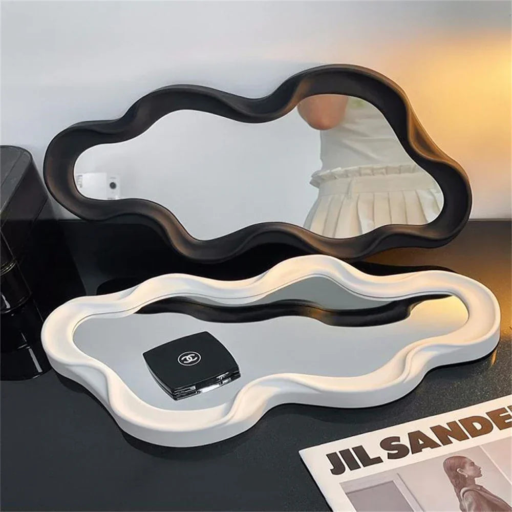 Cloud Shaped Desktop Vanity Mirror