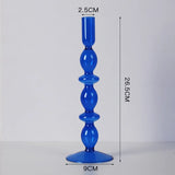 Blue Candle Holder Vase