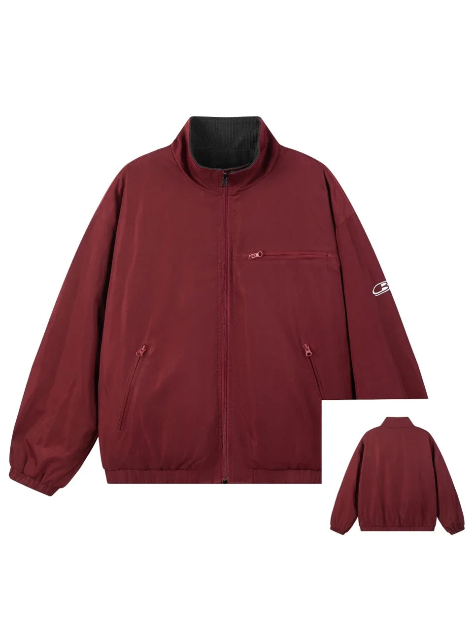 Lazy Reversible Windbreaker Jacket