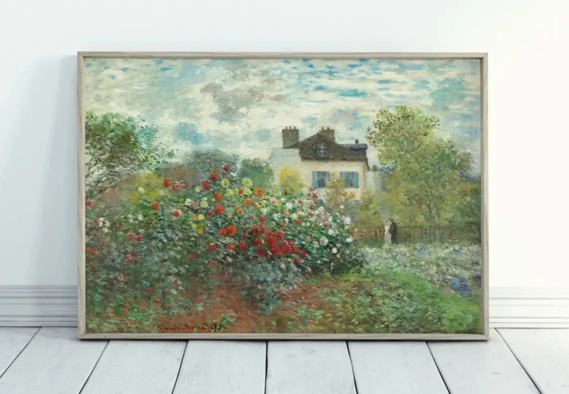 Monet Abstract Landscape Art