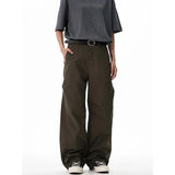 Wide-leg Pleated Lightweight Pants
