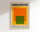 Modernist Geometric Canvas Poster