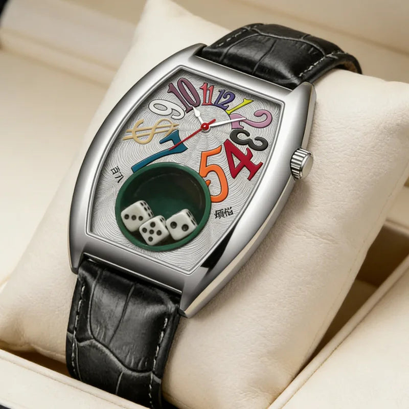 Casino Dice Quartz Watch