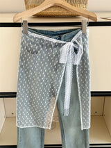 Triangular Lace Coquette Style Bandana