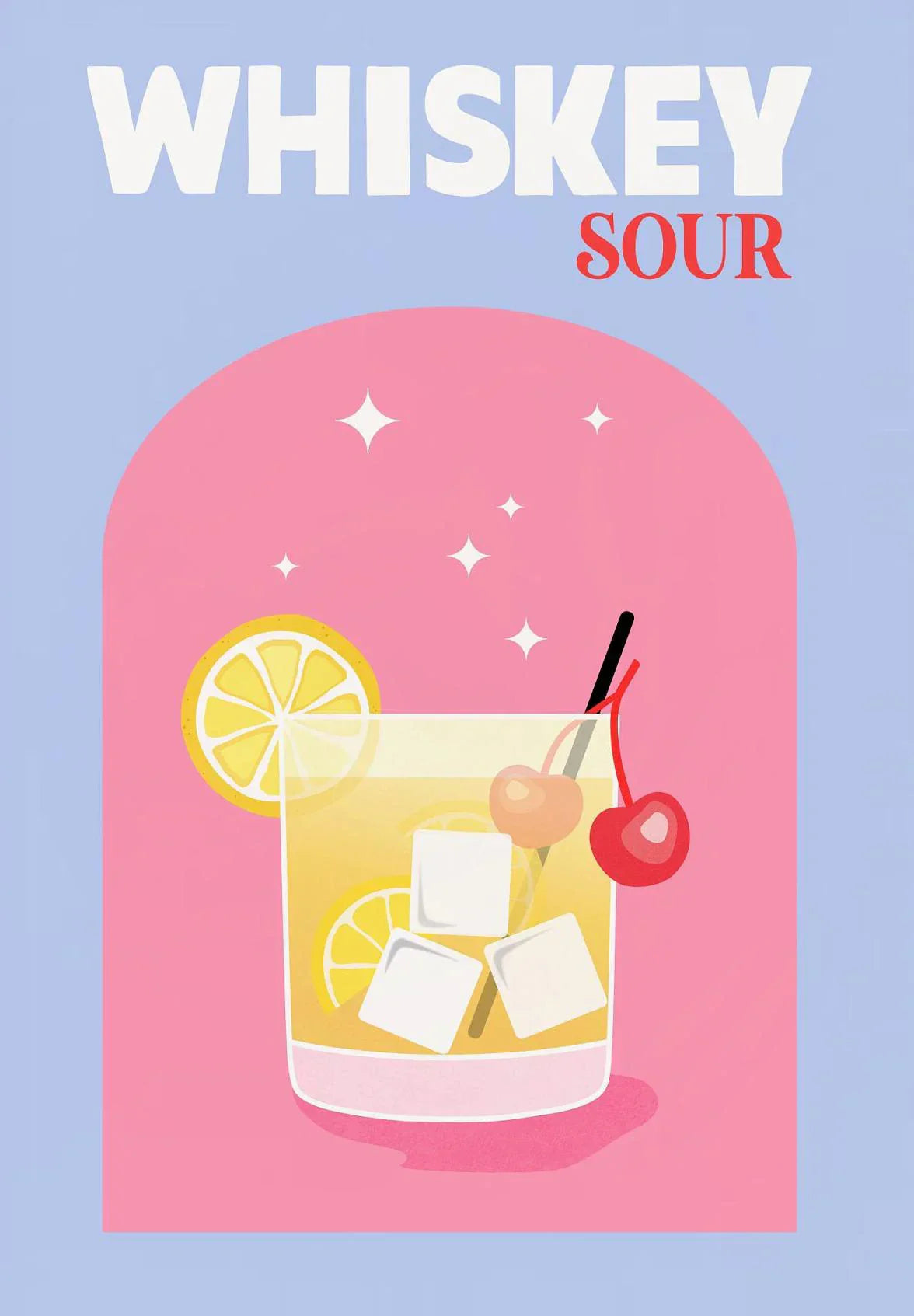 Colorful Cocktail Drinks Posters