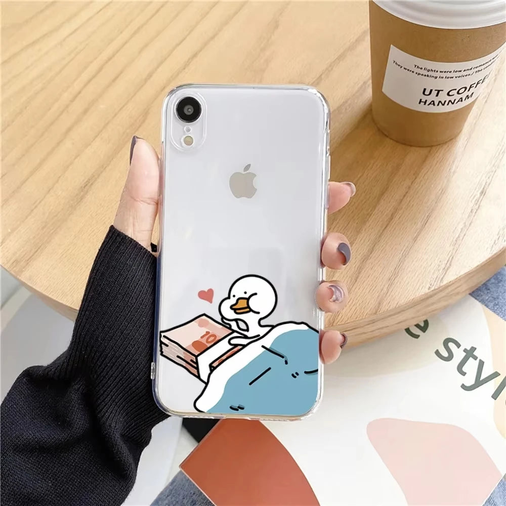 Funny Duck iPhone Case