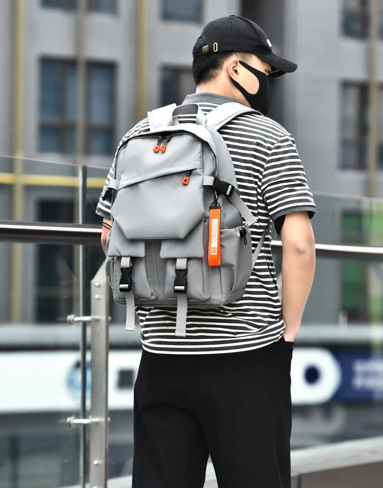 Multi-pocket Waterproof School Backpack