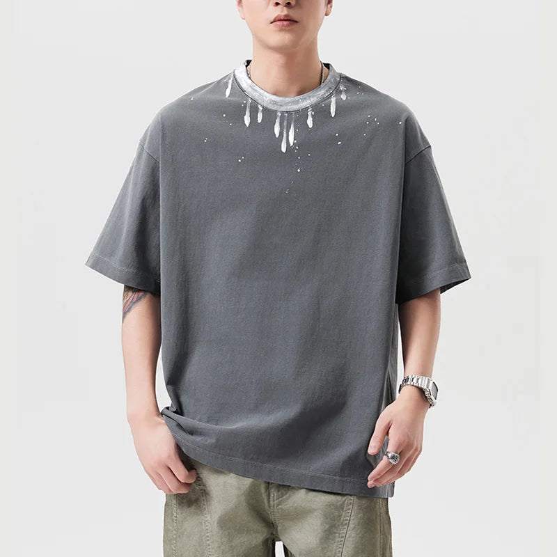 Loose Fit Casual Cotton Oversized T-Shirt