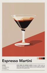 Nostalgic Minimalist Cafe Posters