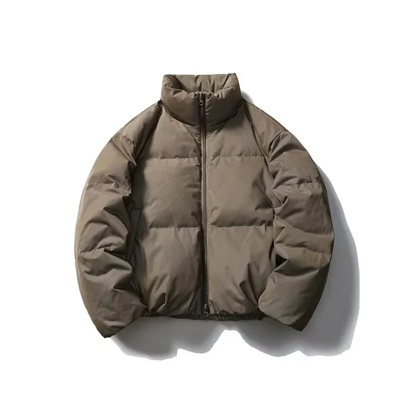 Winter Down Reflective Puffer Jacket