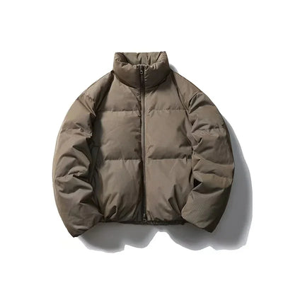 Winter-Daunen-Reflektor-Pufferjacke