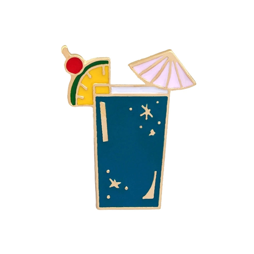 Enjoy Summer Holiday Brooches