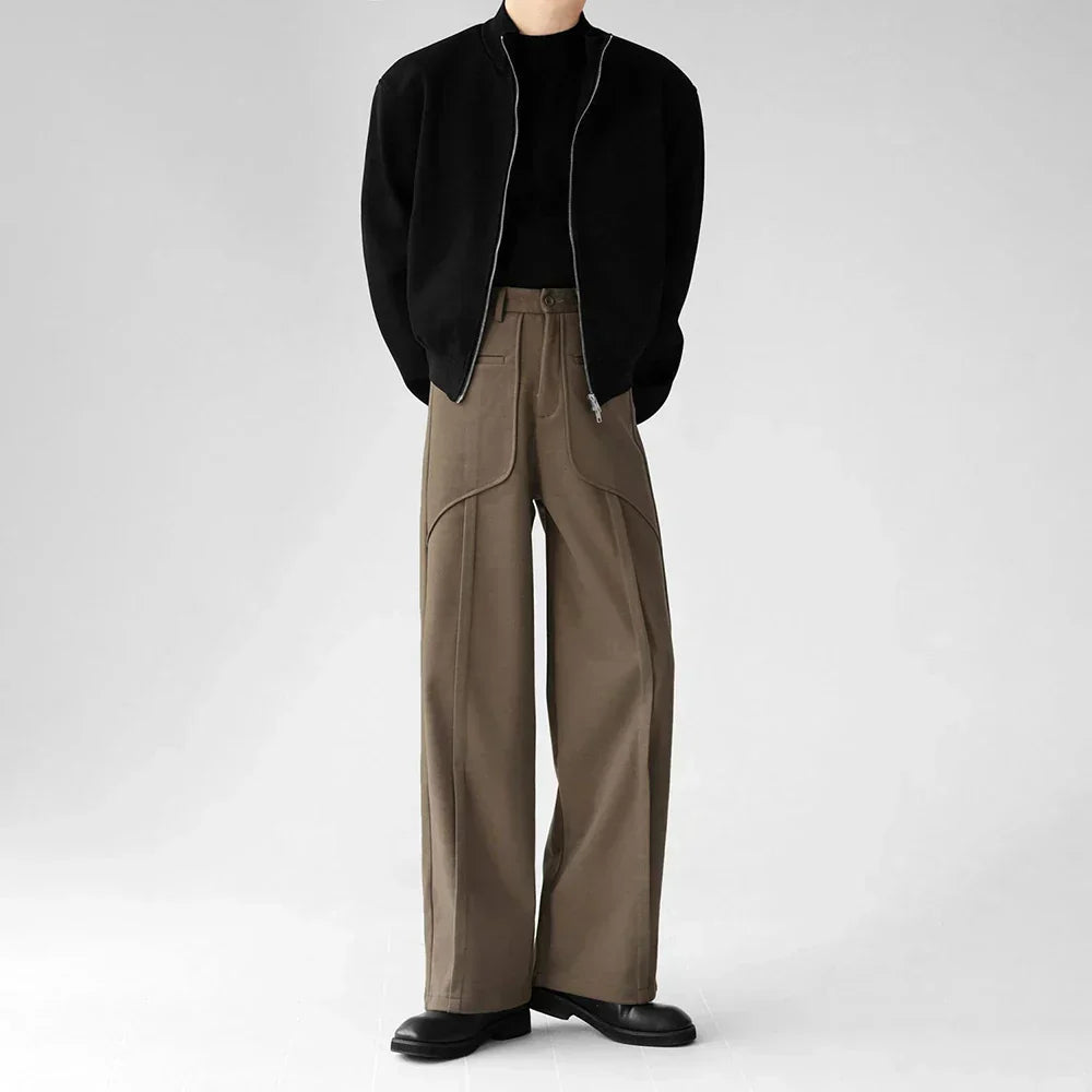Korean Style Straight Leg Pants