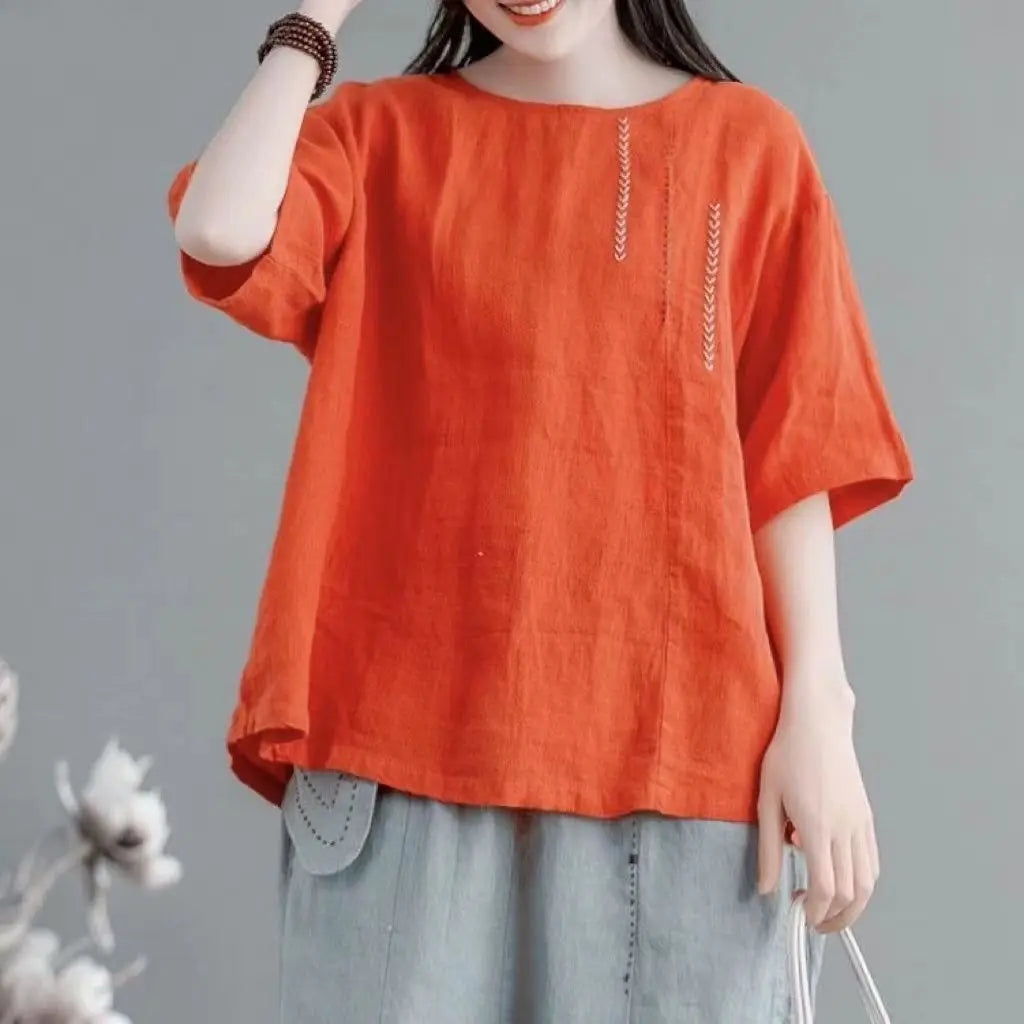 Skater Girl Loose Fit Summer T-Shirt
