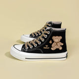 Bear School Cute Canvas
