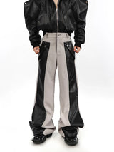 Cyperpunk Loose Patchwork Pants