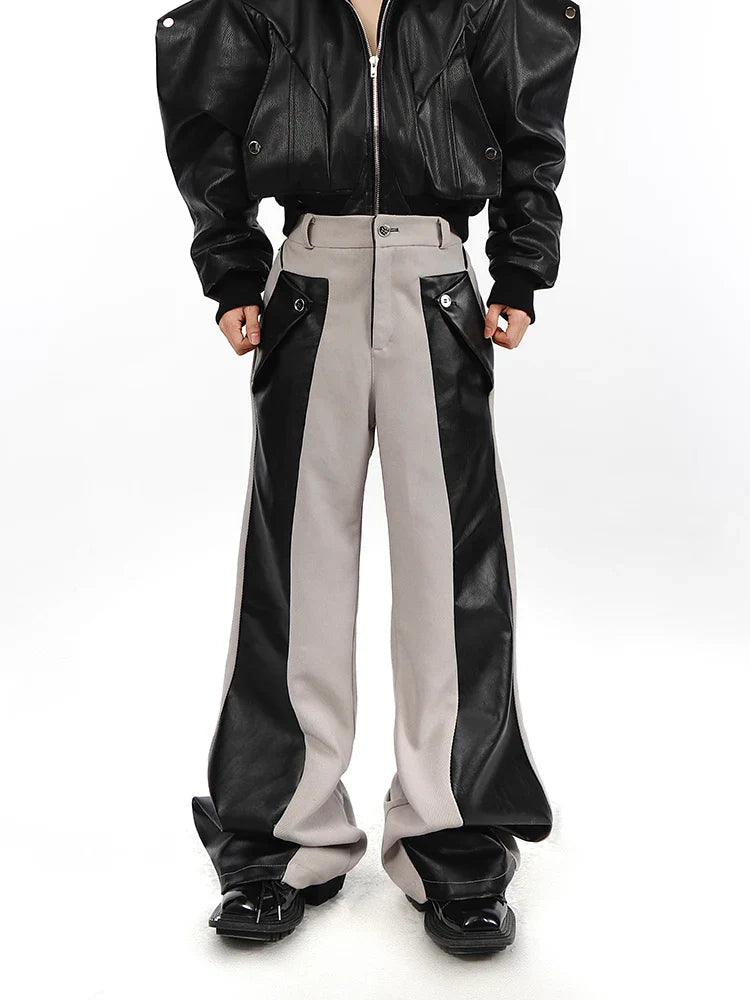 Cyperpunk Loose Patchwork Pants