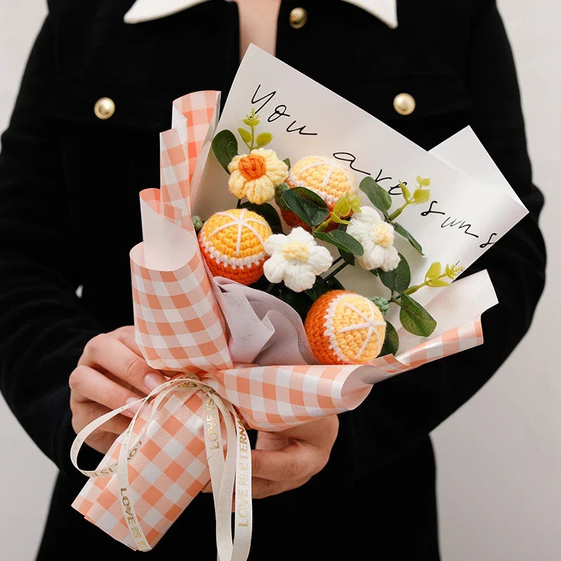 Wedding Bouquet Crochet Flowers
