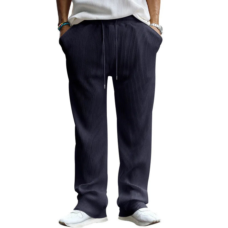 Laid Back Style Wide Leg Pants