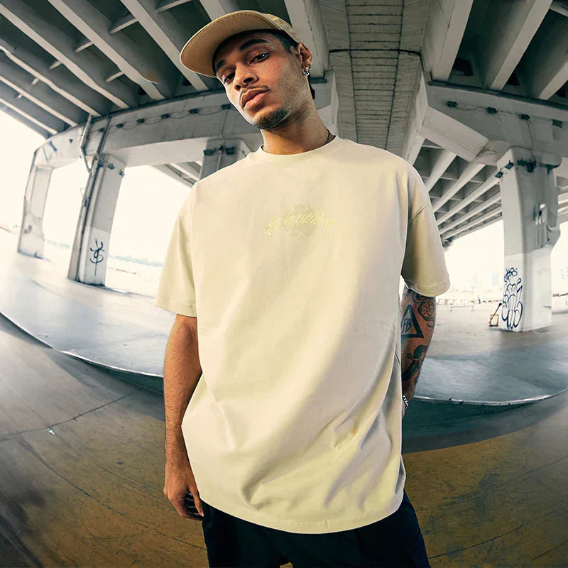 Skating Letter Print T-Shirt