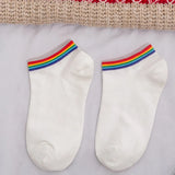Striped Boat Rainbow Socks