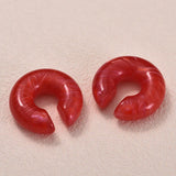 Fake Round Ear Clip Earrings