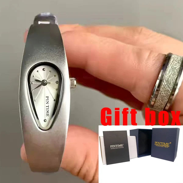 Y2K Shaped Teardrop Bracelet Watch