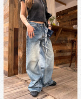 Vintage Star Low Waist Straight Leg Jeans