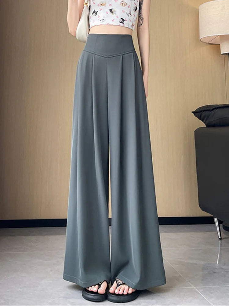 Corporate Girl Wide Leg Pants