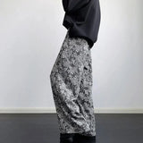 Weird Core Flower Print Pants