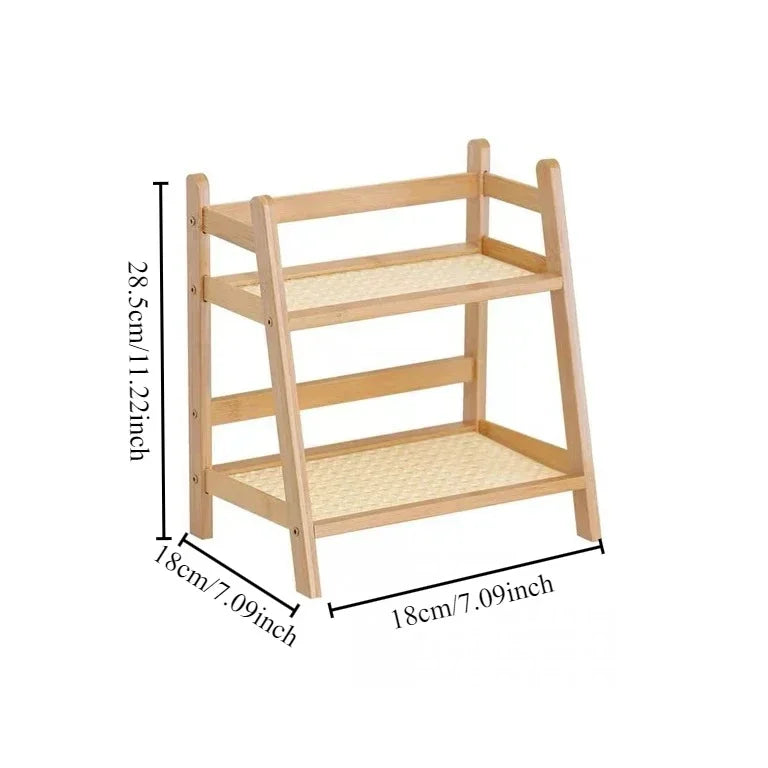 Wooden Vanity Shelf