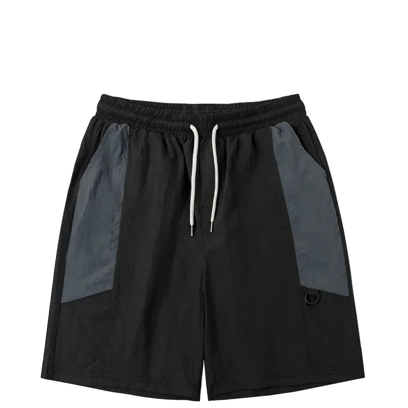 Harajuku Baggy Patchwork Short