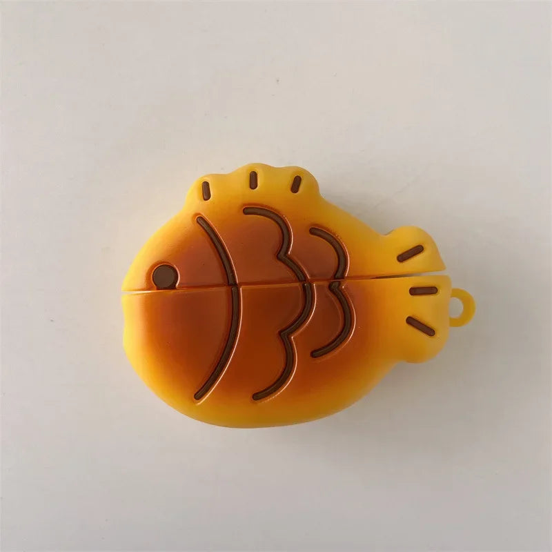 3D Funny Fish Accessories AirPods Cases