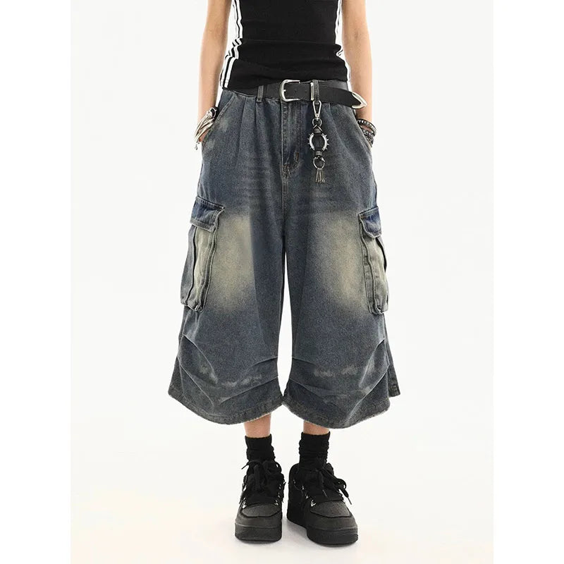 Y2K Women's Cargo Jorts