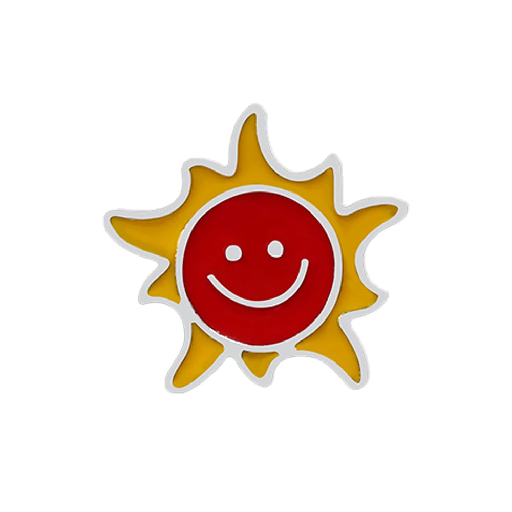 Enjoy Summer Holiday Brooches